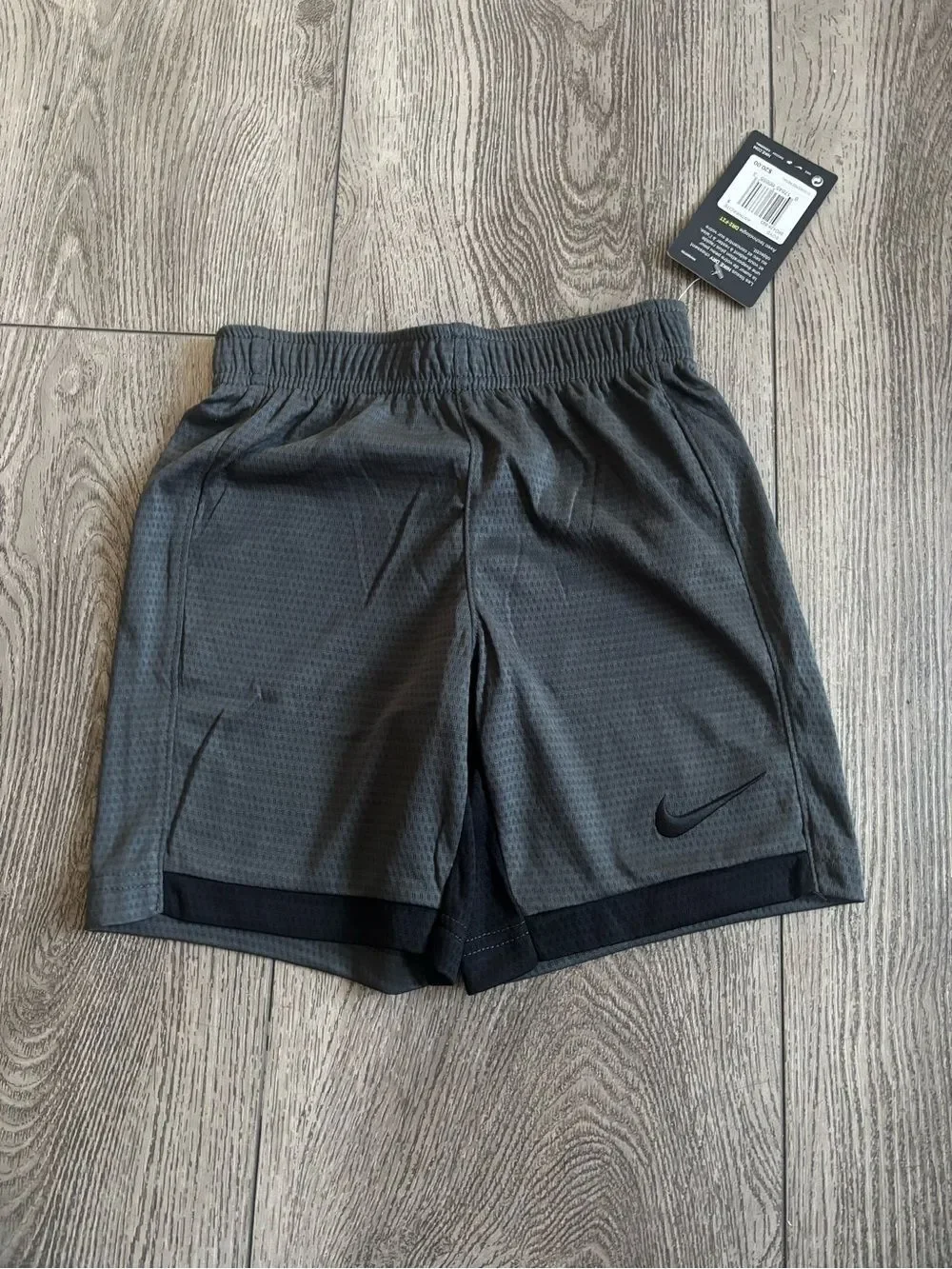 Nike boys Gray Dri-FIT Athletic Shorts